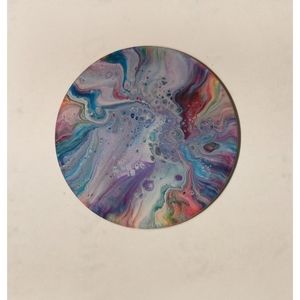 Hand painted phone grip